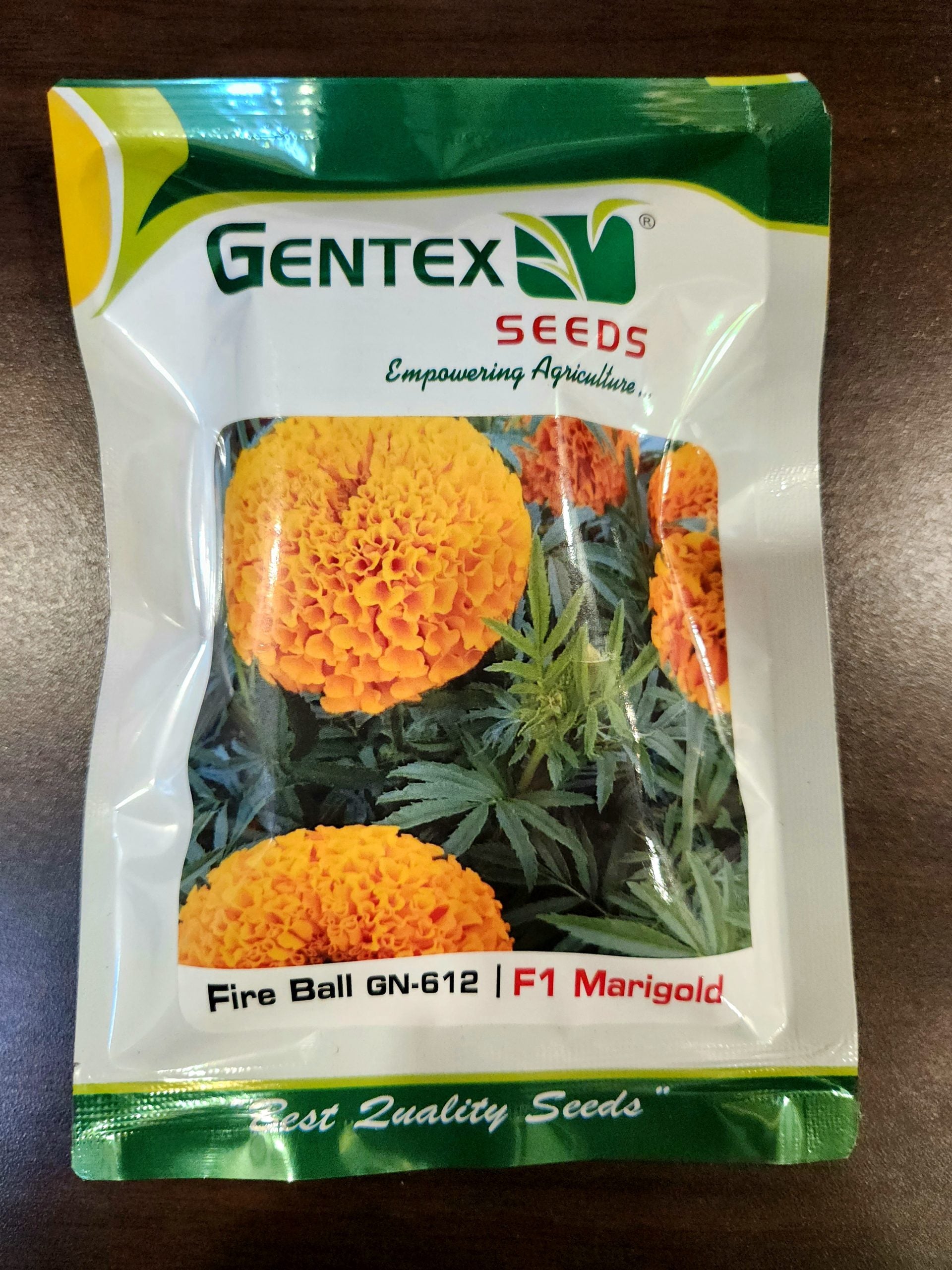 best quality marigold seeds Fire Ball GN-612 Marigold Seeds (गेंदा)