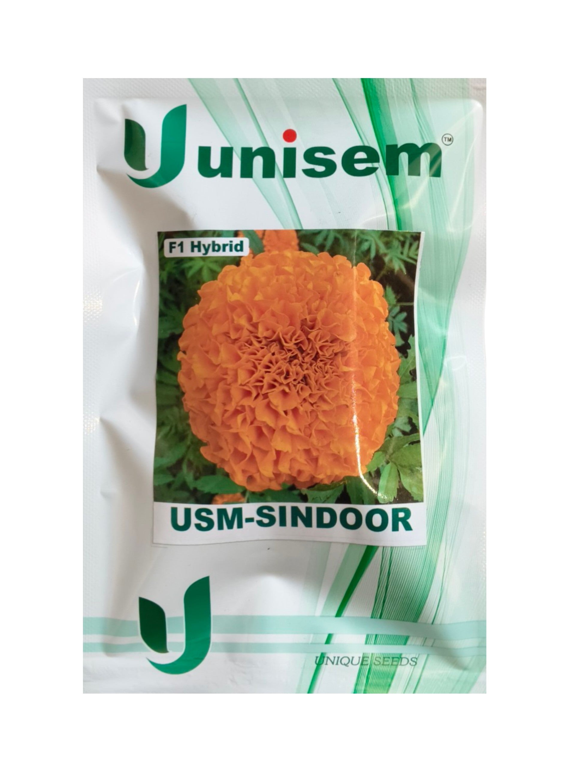 hybrid flower seeds Hybrid Marigold USM-Sindoor Unisem Seeds (1000 Seed)