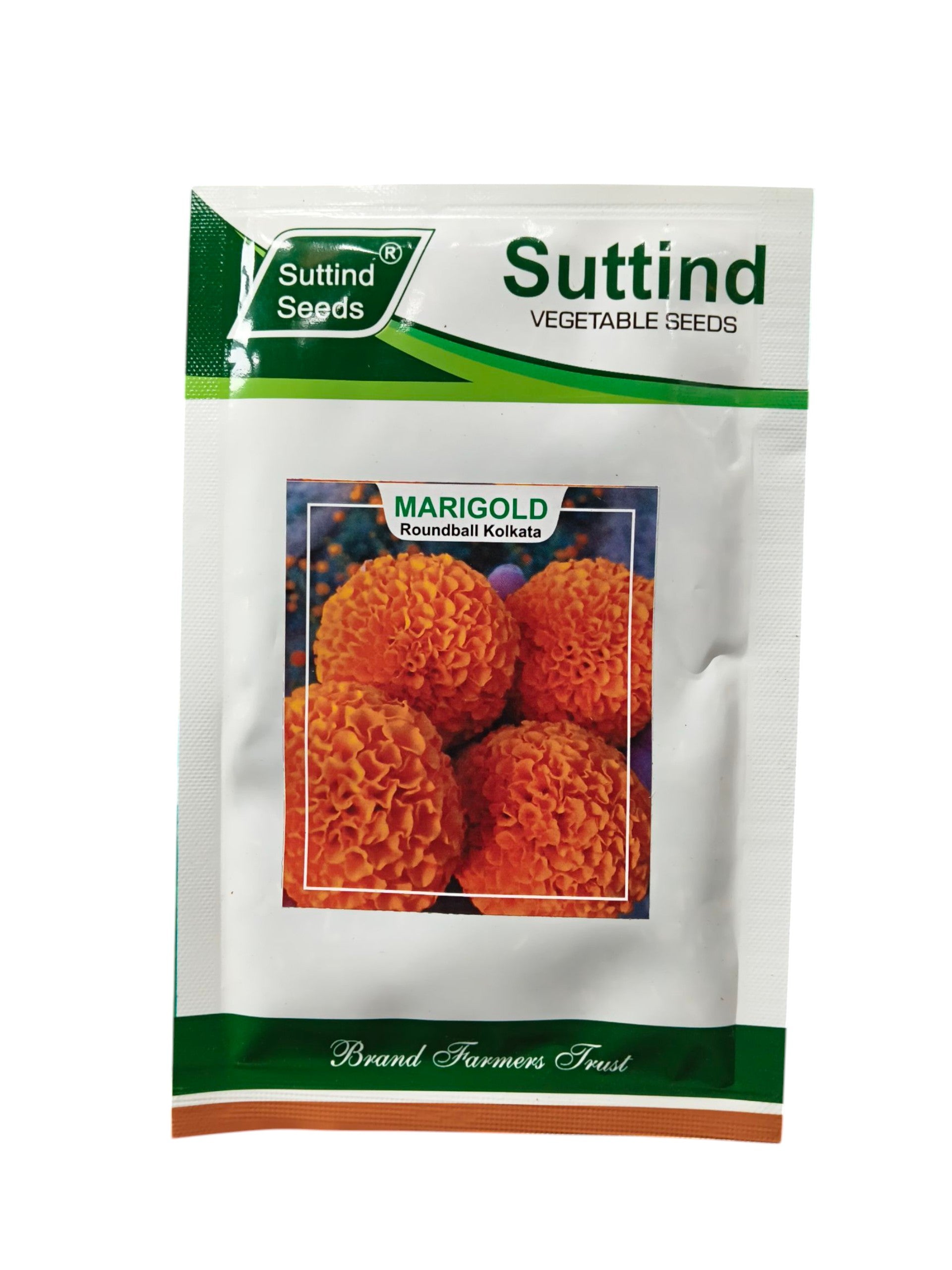 kolkata marigold seeds Marigold Roundball Kolkata Orange Suttind Seeds (10Gm)