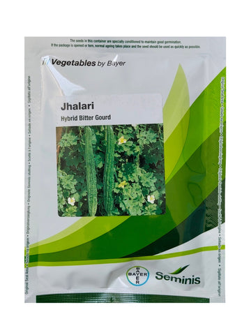 Bitter Gourd Jhalari F1 Hybrid Seminis bayar Seeds (50Gm)