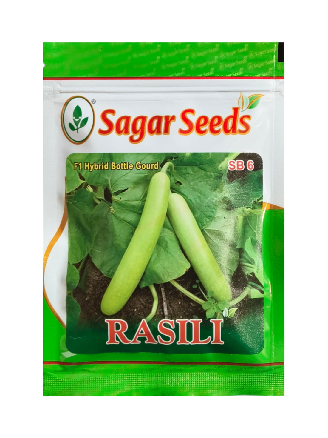 Bottle Gourd Rasili F1 Hybrid Sagar Seeds (50Gm)