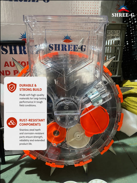 Seeder 12-Teeth Adjustable Hand-Push Machine