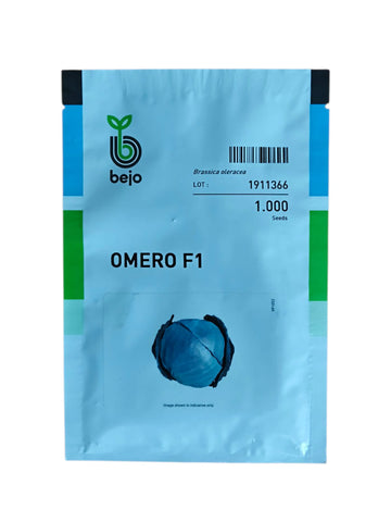 Cabbage Omero F1 Bejo Seeds (1000 Seeds)