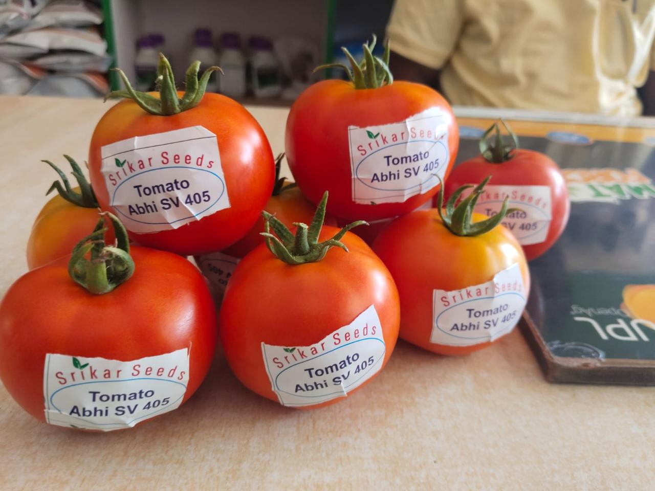 Tomato F1 Abhi SV-405 Srikar Seeds (10Gm)